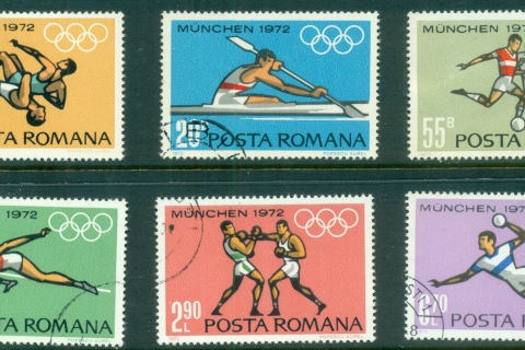 Romania-1972-Summer-Olympics-Munich-CTO