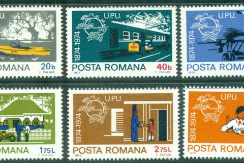 Romania-1974-UPU-Centenary-MUH-lot56398