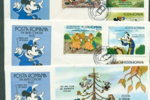 Romania-1986-Disney