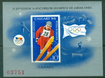 Romania-1988-Winter-Olympics-Calgary-MS-MUH