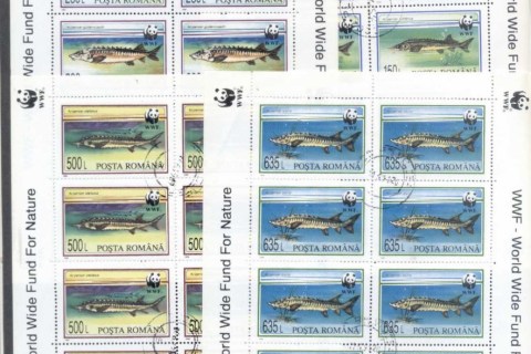 Romania-1994-WWF-Sturgeon