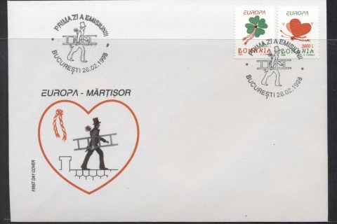 Romania-1998-Europa-Holidays-Festivals-FDC