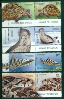 Romania-2020-Leopard-patterned-animals-labels-MUH
