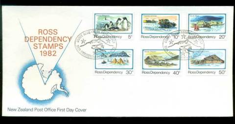 Ross-Dependency-1982-Antarctic-Scenes-FDC-lot52883