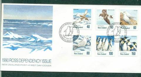 Ross-Dependency-1990-Antarctic-Birds-FDC-lot52885