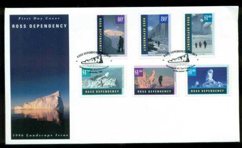 Ross-Dependency-1996-Antarctic-Landscapes-FDC-lot52888