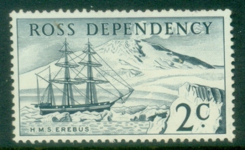 Ross-Dependency-1967-Pictorial-2c-HMS-Erebus-MUH