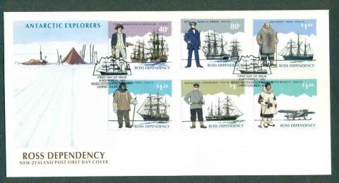 Ross-Dependency-1985-Antarctic-Explorers-FDC-lot50412