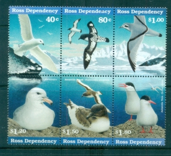 Ross-Dependency-1997-Antarctic-Sea-Birds-Blk6-MUH