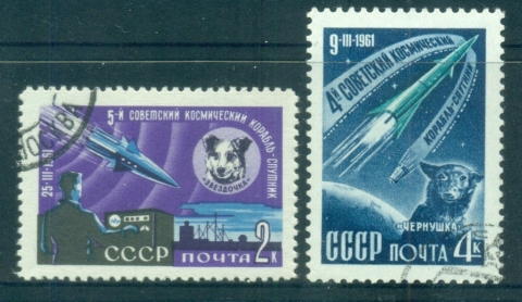 Russia-1961-Sputnik-9-10-Space-Mission-Dog-Chernushka-CTO