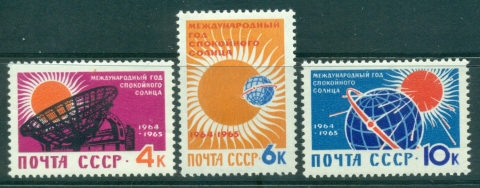 Russia-1963-International-Quiet-Sun-Year-MLH-lot39227