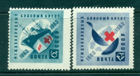 Russia-1963-Red-Cross-Centenary-MLH-lot39184