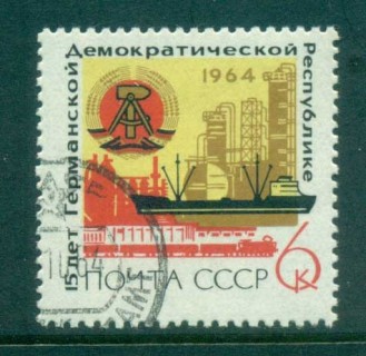 Russia-1964-German-Democratic-Republic-CTO