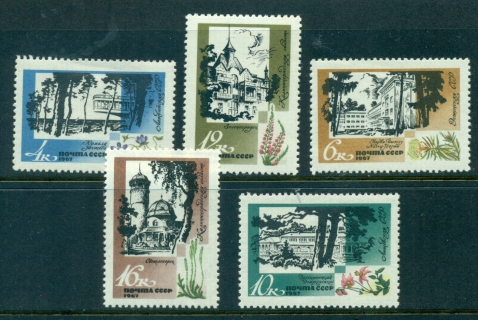 Russia-1967-Health-Resorts-of-the-Baltic-MLH-lot39483