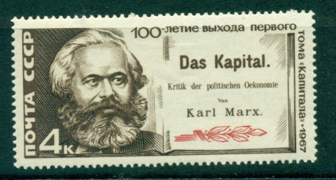 Russia-1967-Karl-Marx-MLH-lot39461