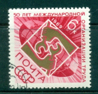 Russia-1969-ILO-CTO-lot39565