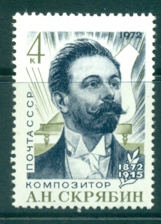 Russia-1972-Alexander-Scriabin-MLh-lot39795