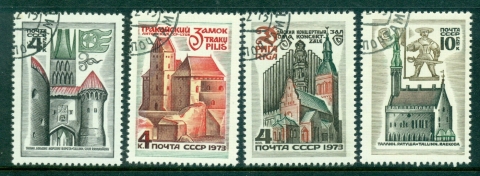 Russia-1973-Baltic-Architecture-CTO-lot39917