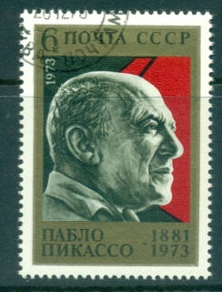 Russia-1973-Pablo-Picasso-CTO-lot39916