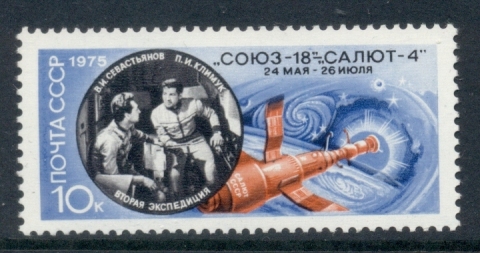 Russia-1975-Space-Docking-of-Soyuz-1-Salyut-4-MUH