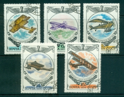 Russia-1976-Russian-Aircraft-CTO-lot40011