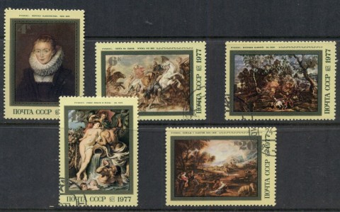 Russia-1977-Rubens-Paintings-CTO