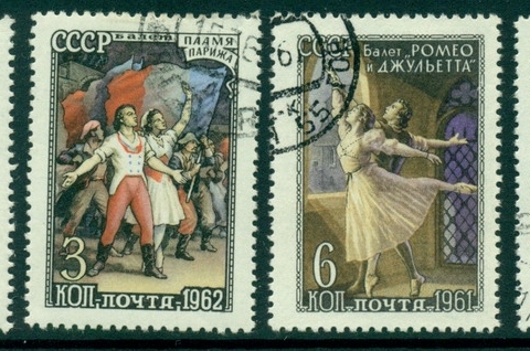 Russia-1961-Ballet-FU-Lot18978