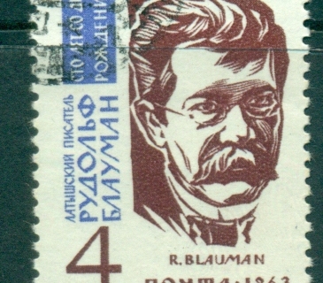 Russia-1963-Rudolfs-Blaumanis-CTO-lot39137