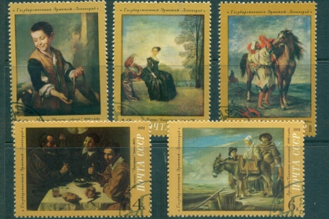 Russia-1972-Paintings-from-the-Hermitage-CTO-lot39831