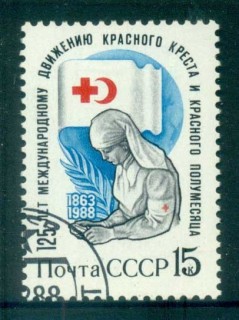 Russia-1988-Red-Cross-CTO