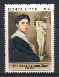 Russia-1980-Ingres-Self-Portrait-MUH