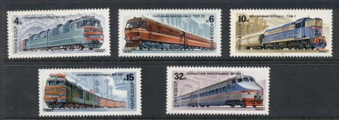 Russia-1982-Electric-Locomotives