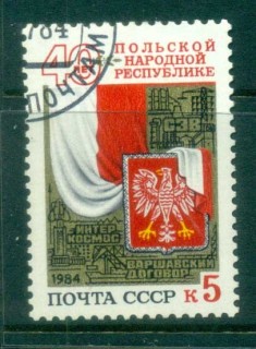 Russia-1984-Peoples-Republic-of-Poland-CTO