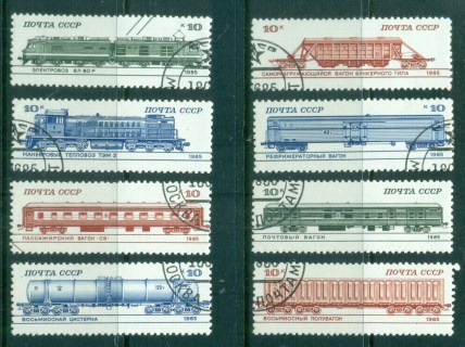 Russia-1985-Soviet-Rolling-Stock