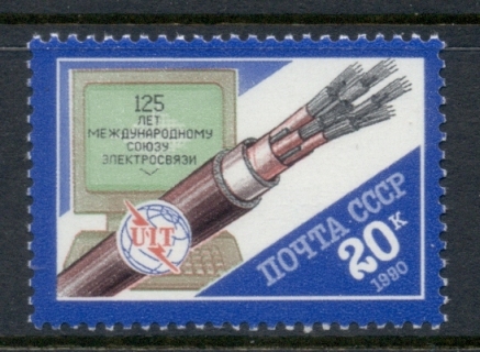 Russia-1990-ITU-125th-Anniversary-MUH