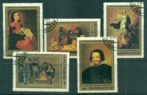 Russia-1985-Hermitage-Art-CTO