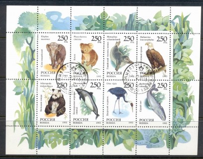 Russia-1993-Wildlife-MS-CTO