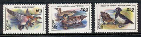 Russia-1994-Water-Birtds-Ducks-MUH