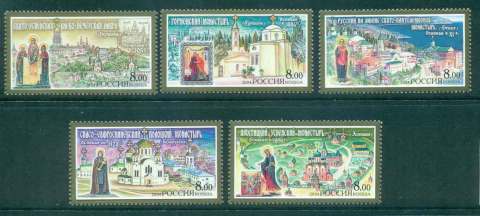 Russia-2004-Monasteries-MUH-lot45853