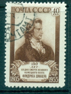 Russia-1955-Friedrich-von-Schiller