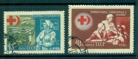 Russia-1956-Red-Cross-Red-Crescent-CTO