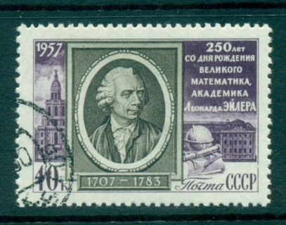 Russia-1957-Leonhard-Euler