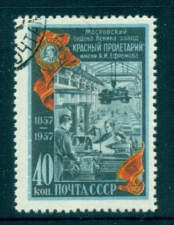 Russia-1957-Moscow-Machine-Works-Centenary-CTO