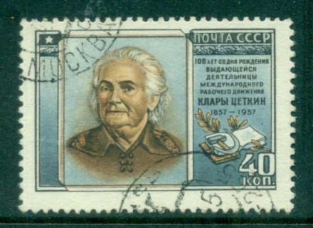 Russia-1957-Zetkin