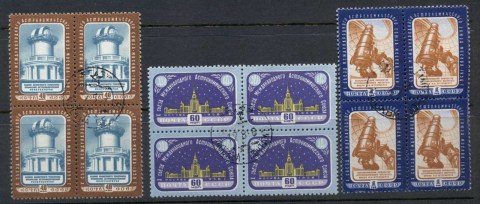 Russia-1958-International-Astronomical-Union-blk4-CTO