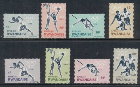 Rwanda 1964 Summer Olympics Tokyo