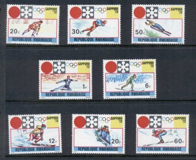 Rwanda 1972 Winter Olympics Sapporo