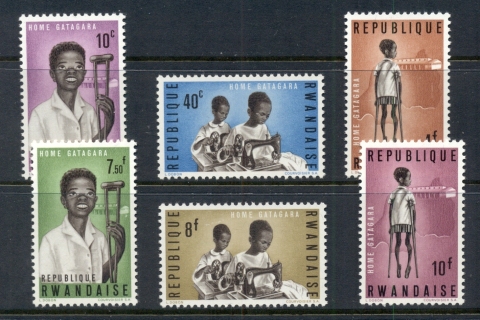 Rwanda 1964 Handicapped Children