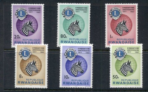 Rwanda 1967 Lions International