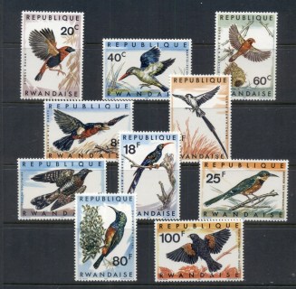 Rwanda 1967 Birds